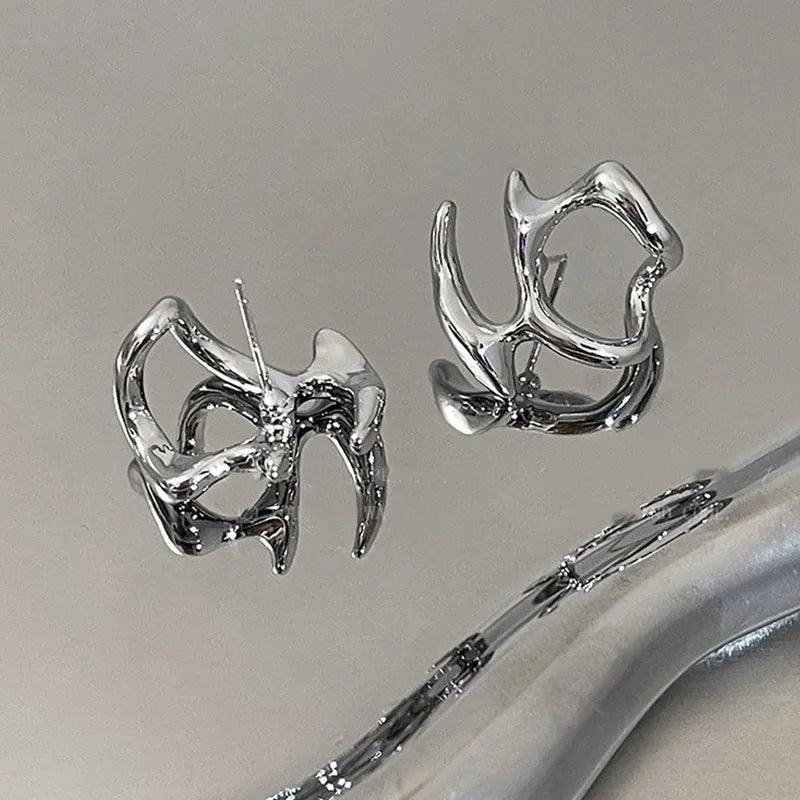 Earrings for Women Silver Color.